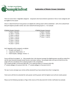 Explanation of Master Grower Calculation