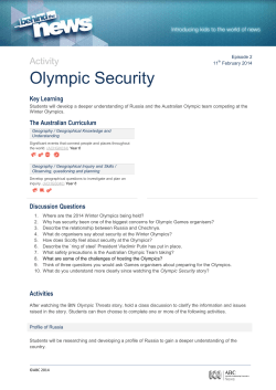 Olympic Security