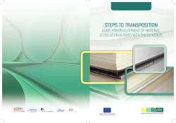 steps to transposition