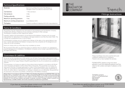 A4 Trench.indd - The Radiator Company