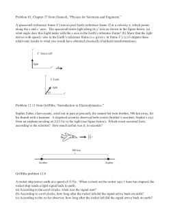 problems from Giancoli and Griffiths