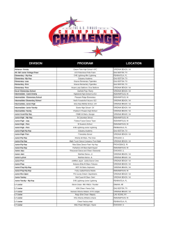 division program location