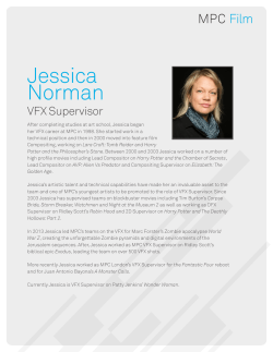Jessica Norman - Moving Picture Company