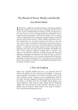 The Hatred of Poetry