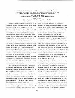 STUDY OF THE 3-NUCLEON SYSTEM: d+p