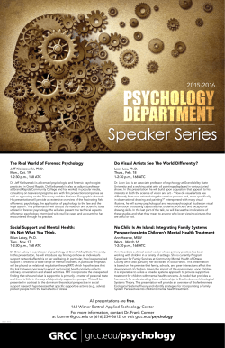 The Real World of Forensic Psychology Social Support and Mental