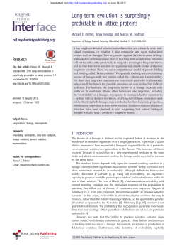 Long-term evolution is surprisingly predictable in lattice proteins
