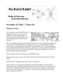 November 19, 2015 Issue #36