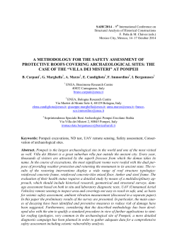 a methodology for the safety assessment of protective roofs covering