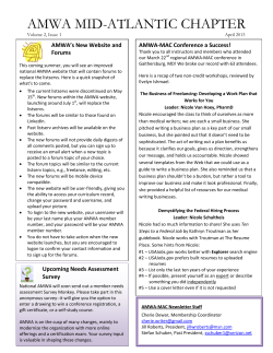 April 2013 - AMWA Mid