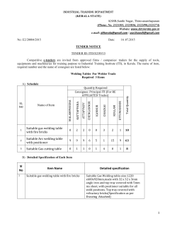 Suitable gas welding table with fire bricks Suitable Arc welding table