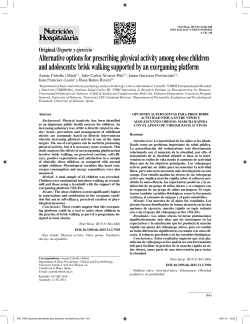 Alternative options for prescribing physical activity