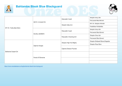 Bahlambs Bleak Blue Blackguard
