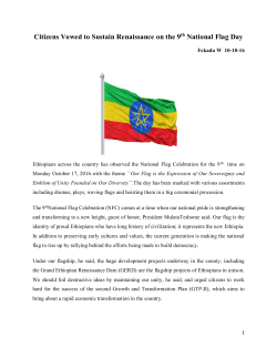 Citizens Vowed to Sustain Renaissance on the 9th National Flag Day
