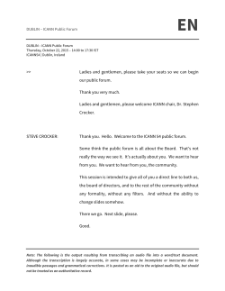 Ladies and gentlemen, please take your seats so we can begin our