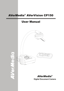 AVerVision CP150 User Manual