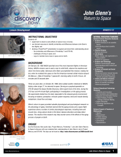 John Glenn`s - Discovery Now
