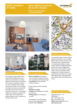 Kaiser-Wilhelm-Stra&szlig;e 86, 88 und 90 in Steglitz