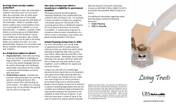 Living Trusts - Colorado Bar Association