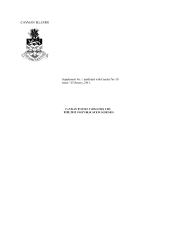 The 2012 FOI Publication Schemes