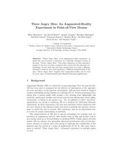Three Angry Men: An Augmented-Reality