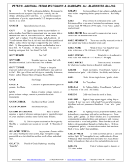 PETER`S NAUTICAL TERMS DICTIONARY