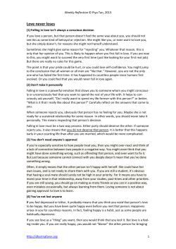 Love never loses - The Dharmafarers