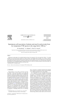 Spontaneous self-association of adenine and uracil