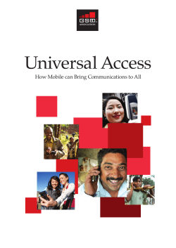 Universal Access