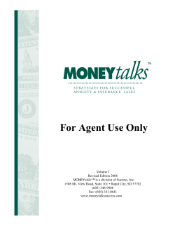 MONEYtalks - LifeSource Brokerage Service