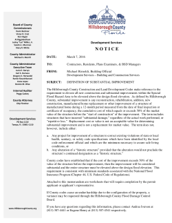 Substantial Improvement Worksheet