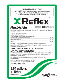 Herbicide 2.64 gallons/ 10 liters