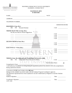 History - Western Connecticut State University