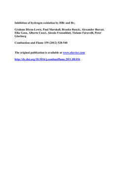 Inhibition of hydrogen oxidation by HBr and Br2