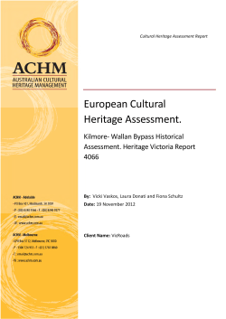 European Cultural Heritage Study