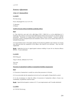 Classified Criminal Appeals Bulletin 1993-95 Part 3