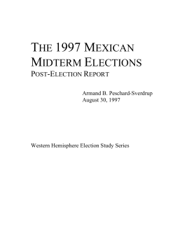 The 1997 Mexican Midterm Elections, Post