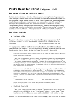 Save PDF - City Church Melbourne