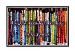 English graded readers by category (LLC collection only)