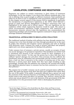 legislation, compromise and negotiation