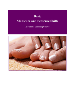 Manicure and Pedicure Skills