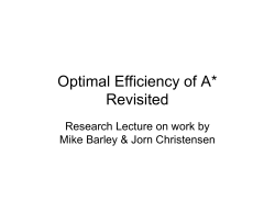 Optimal Efficiency of A* Revisited