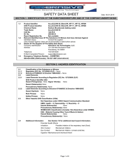 NaHCO3 Safety Data Sheet