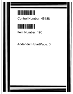 Control Number: 45188