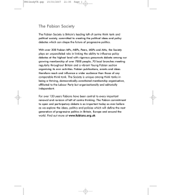 Born Unequal - Fabian Society