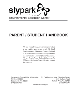 Sly Park Handbook