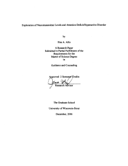 Exploration of Neurotransmitter Levels and Attention