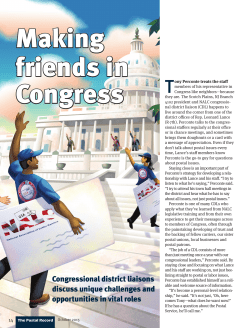 Making friends in Congress