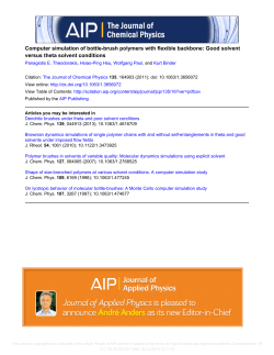 Computer simulation of bottle-brush polymers with