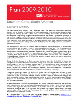 Southern Cone , South America